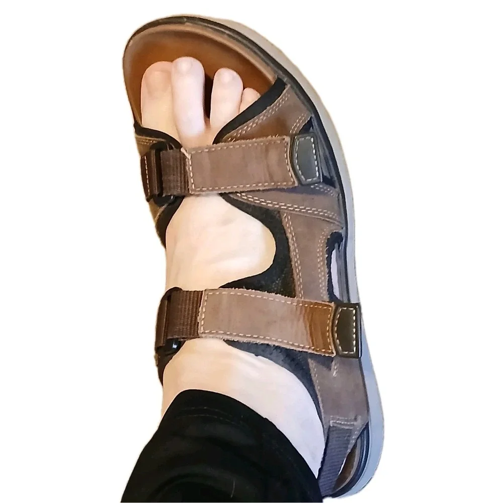 Florsheim Comfort‎ Tech Sandles 14321-215 Mens Size 10M #895